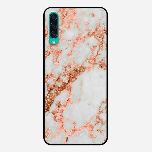 Ốp Lưng in cho Samsung A50 Mẫu Nền Đá Hoa 3 - Hàng Chính Hãng