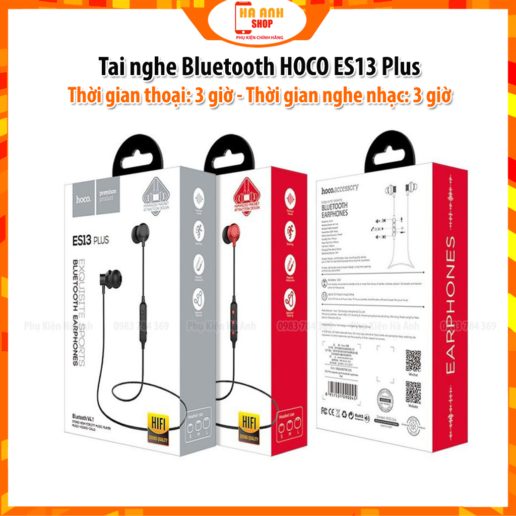 Tai nghe Bluetooth HOCO ES13 Plus hàng chính hãng