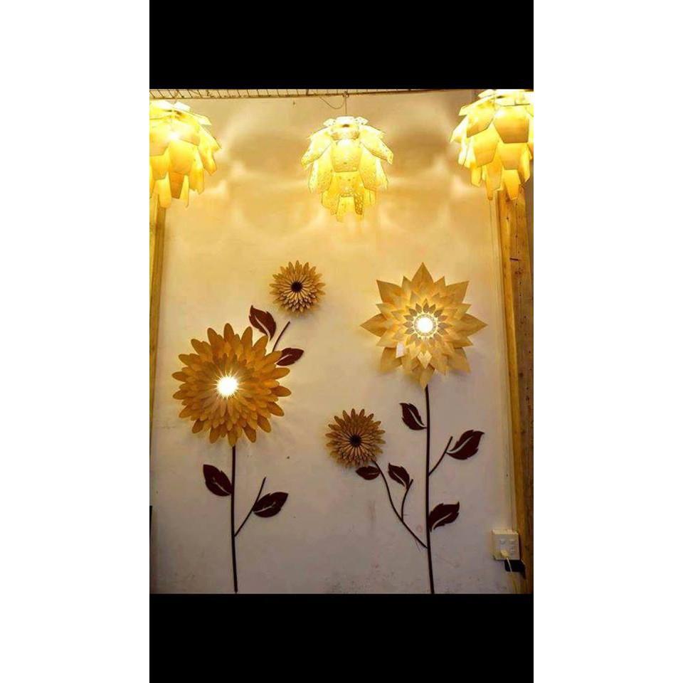 ĐÈN GỖ ỐP TƯỜNG, ỐP TRẦN