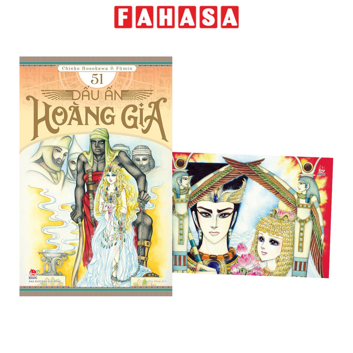 Sách - Dấu Ấn Hoàng Gia - Tập 51 - Tặng Kèm Postcard