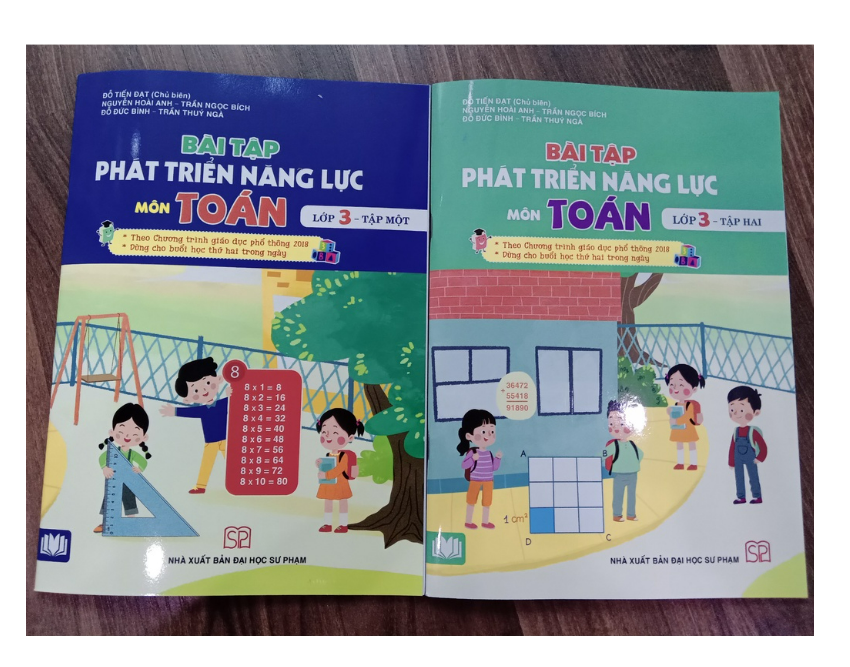 Sách - Bài tập phát triển năng lực môn Toán Lớp 3 - Tập 2 - theo Chương trình GDPT 2018 ( Cánh diều )