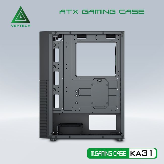 VỎ CASE MÁY TÍNH VSPTECH GAMING KA31 LED RGB - JL -HÀNG CHÍNH HÃNG