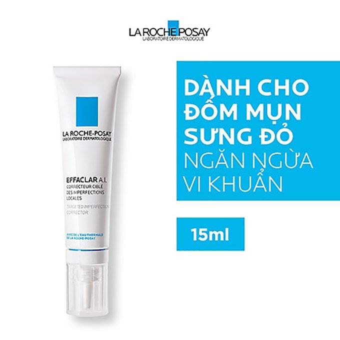 Kem Giảm Mụn Chuyên Biệt La Roche Posay Effaclar A.I 15ml - Sản phẩm trị mụn  Thương hiệu La Roche-Posay | Zalora.vn