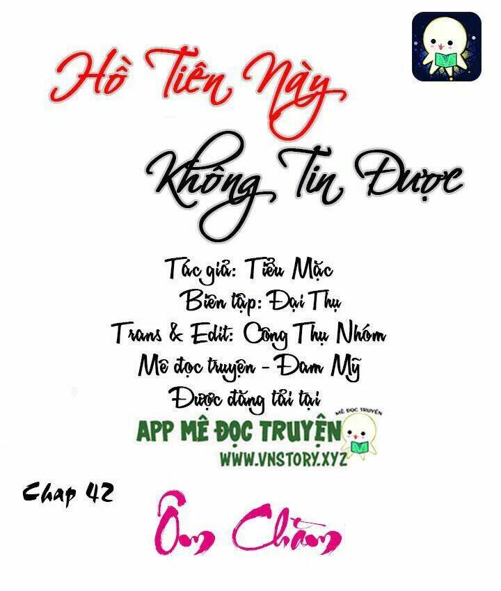 hồ tiên này không tin được chapter 42 2