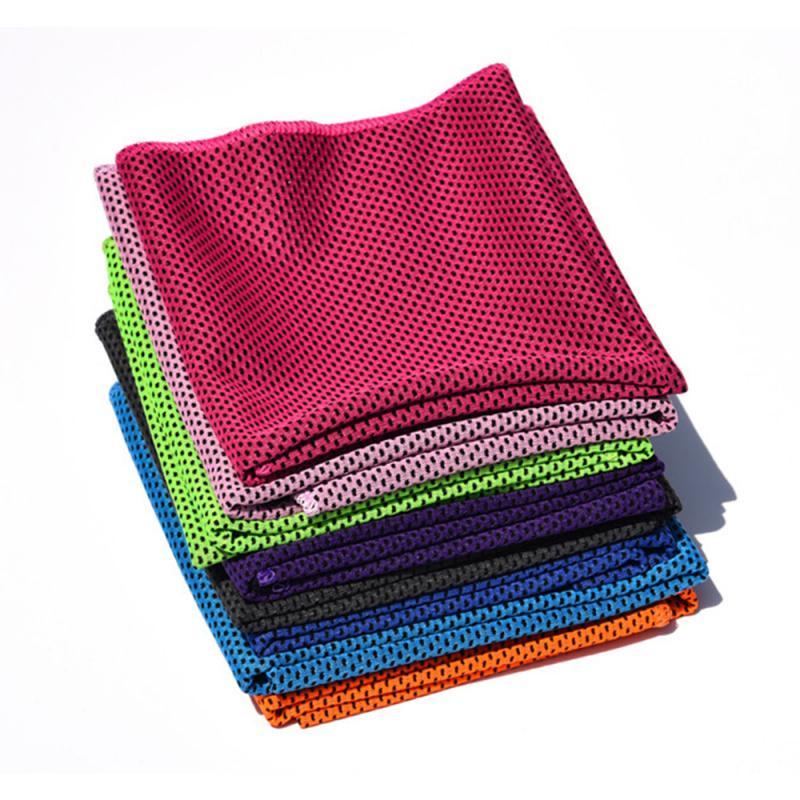 Outdoor Fitness Climbing Yoga Exercise Rapid Cooling Sports Towel Microfiber Fabric Quick-Dry Physical Cooling Ice Towels
