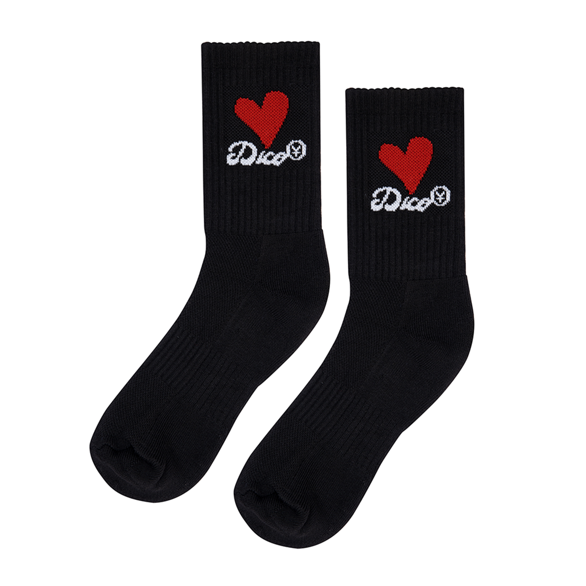 Dico vớ Love Socks - Red/Black