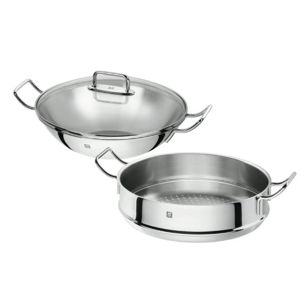 CHẢO TỪ ZWILLING PLUS WOK 32CM KÈM XỬNG HẤP