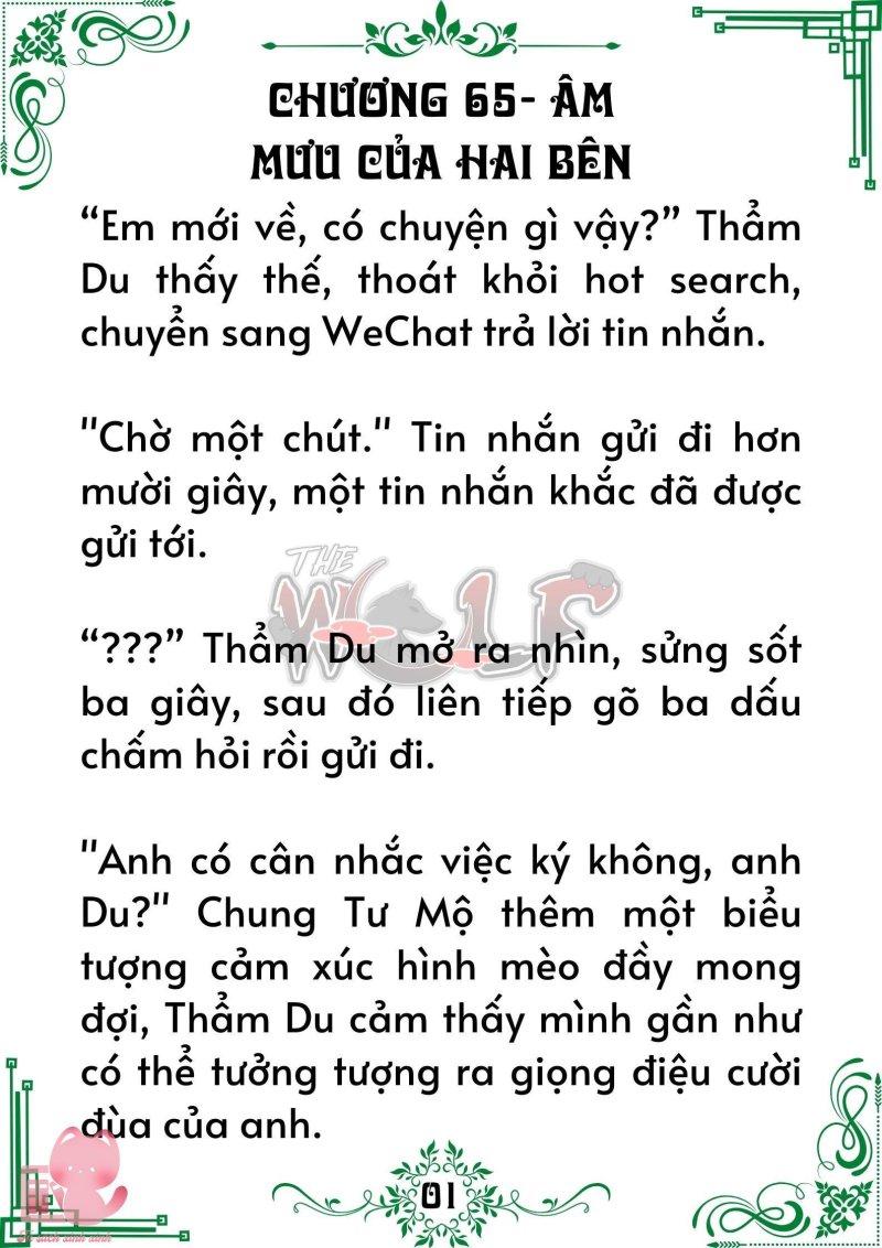 quý nhân phù trợ du chapter 65 1
