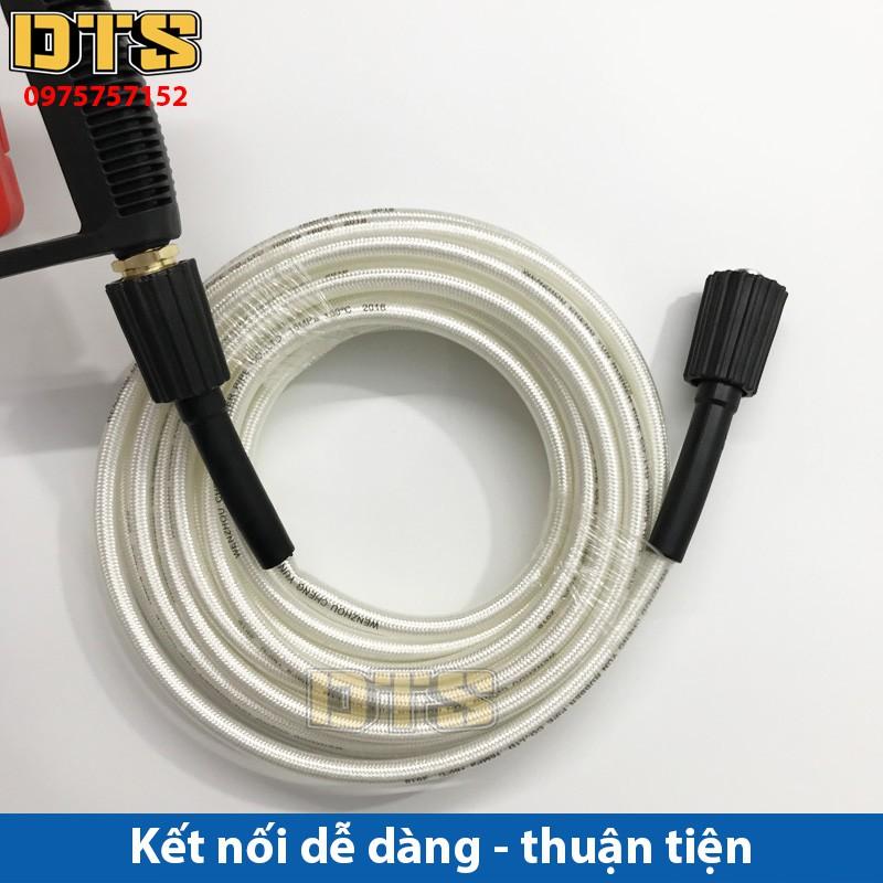 20m Dây rửa xe cao áp cho máy xịt rửa áp lực - Ren trong 22mm