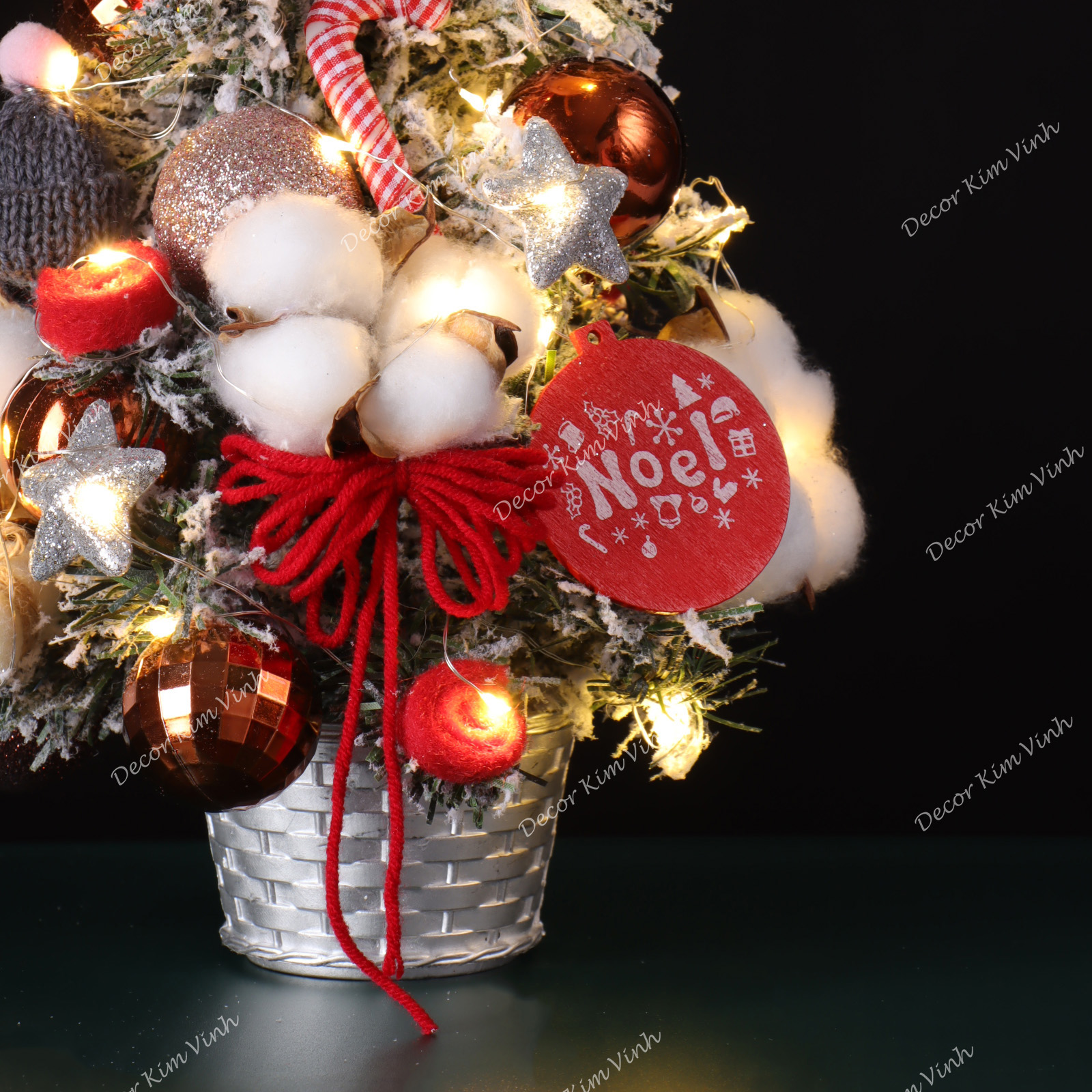 Cây Thông Hàn Quốc THQ02 Trang Trí Giáng Sinh 30cm