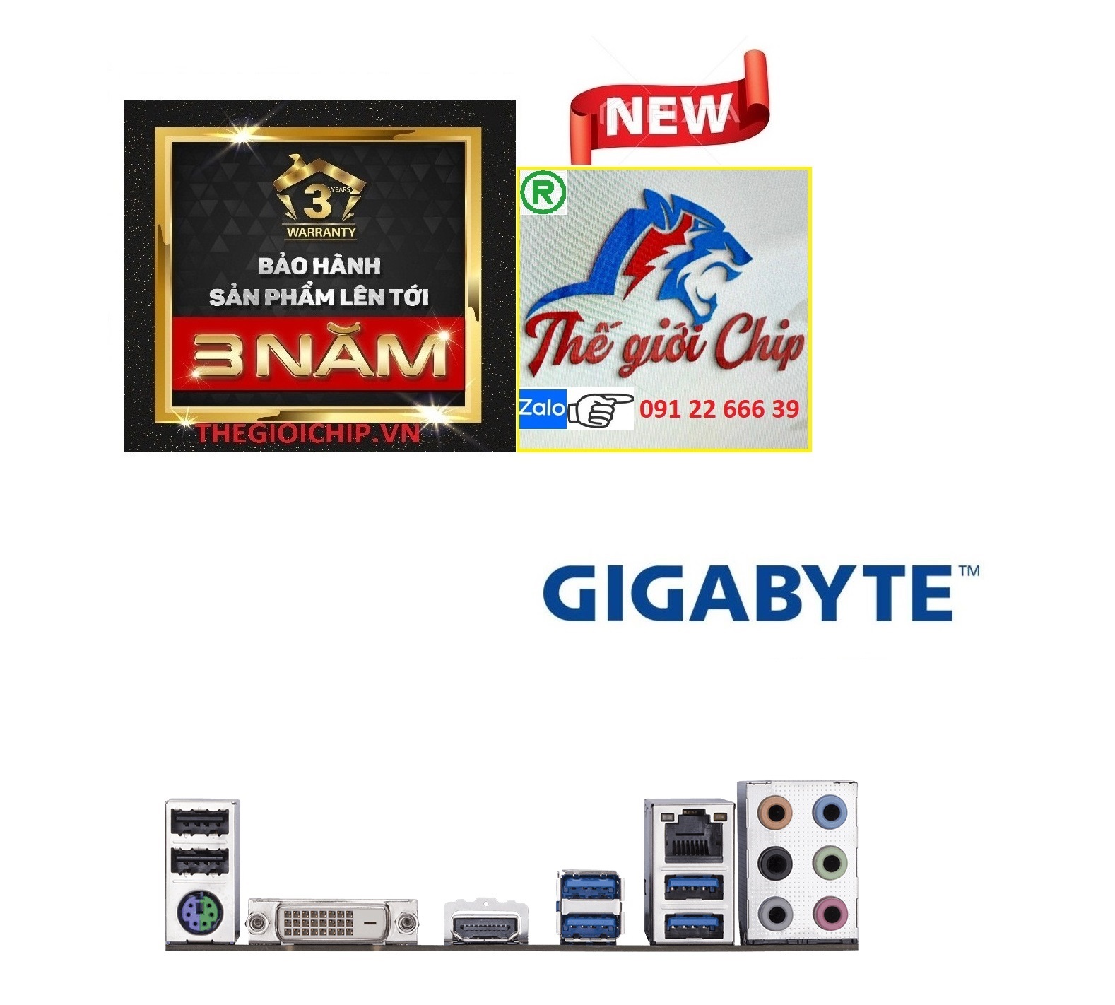 Bo Mạch Chủ (Mainboard) GIGABYTE Z370 HD3 (HÀNG CHÍNH HÃNG)