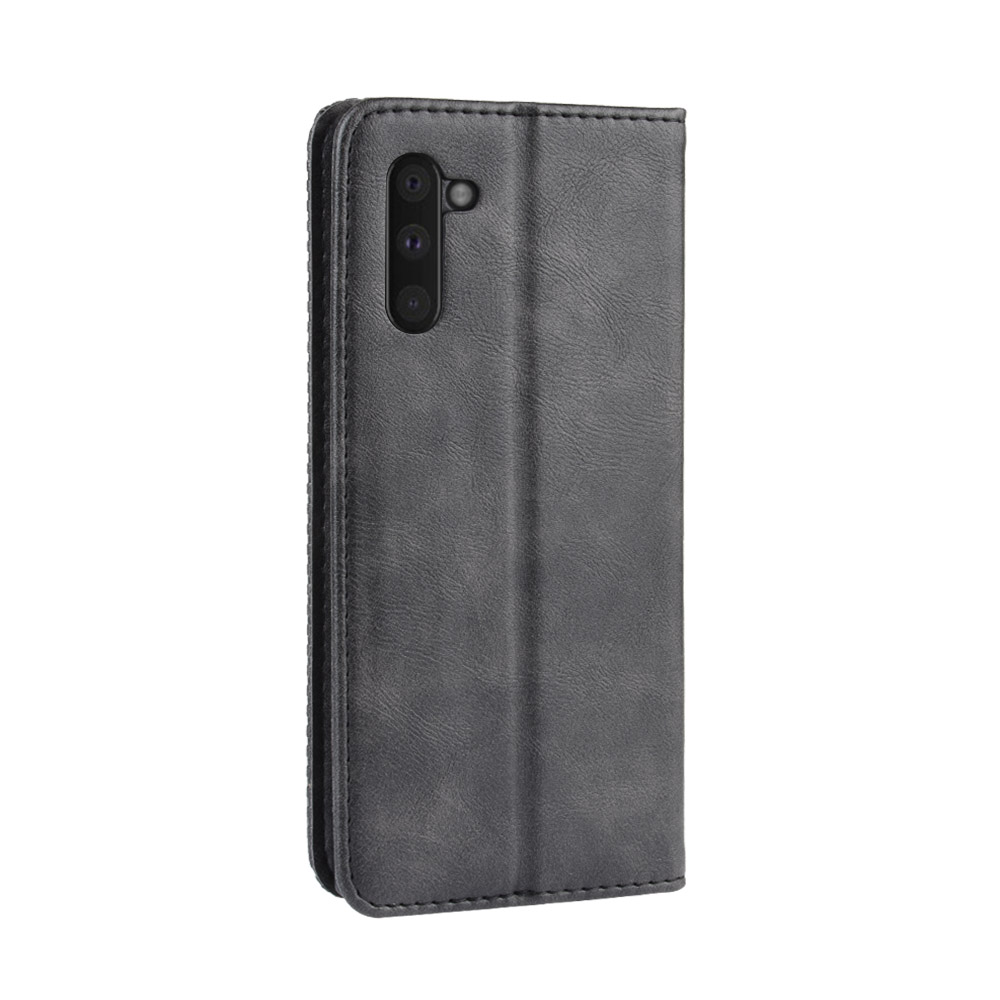 Bao da ví, nam châm dành cho samsung galaxy note 10 Leather Fashion