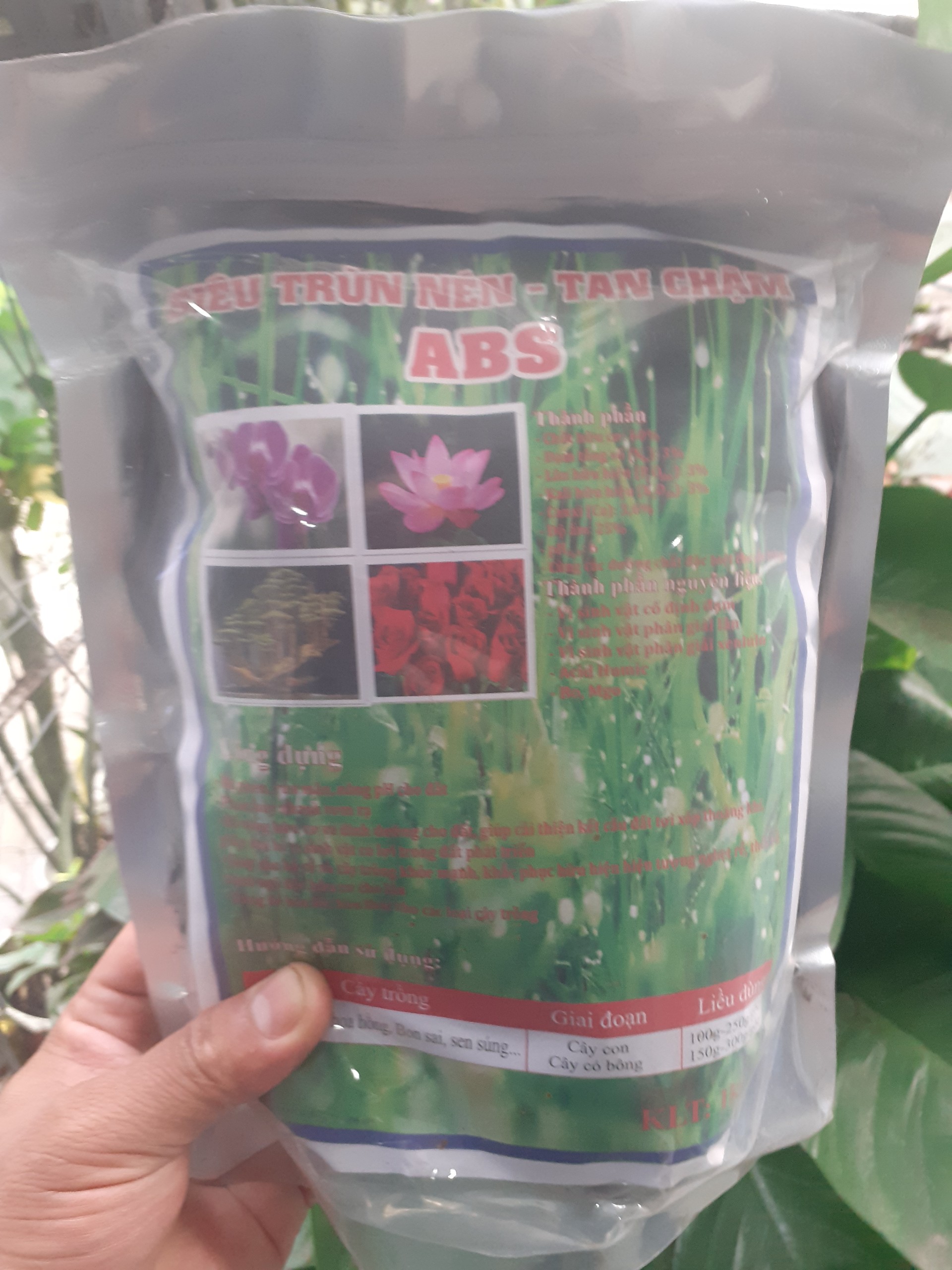 Phân trùn quế siêu trùn nén tan chậm bịch 1 ký.
