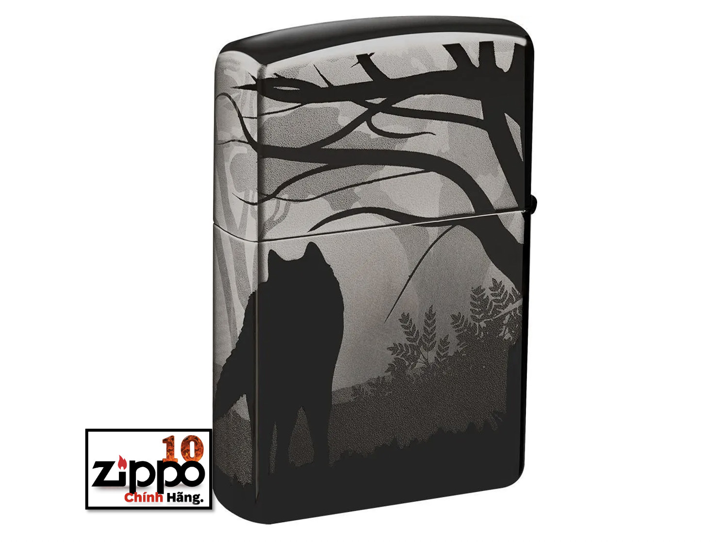 Bật lửa Zippo 49188 Wolves Design - Chính hãng 100%