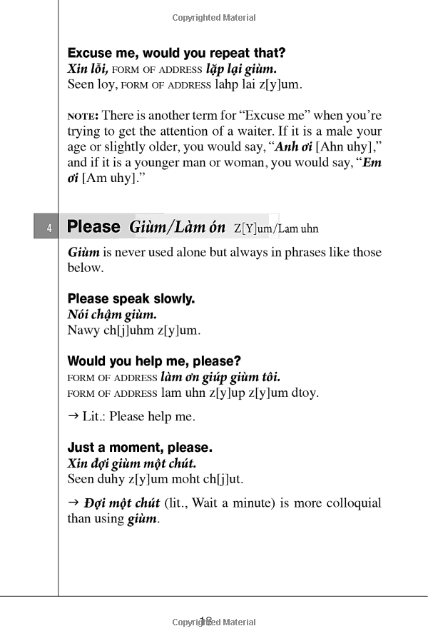 Instant Vietnamese: Vietnamese Phrasebook: How to Express 1,000 Different Ideas with Just 100 Key Words and Phrases!