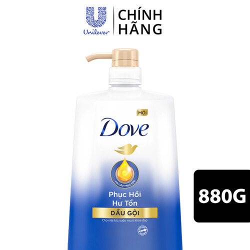Dầu Gội Dove Phục Hồi Hư Tổn 880gr