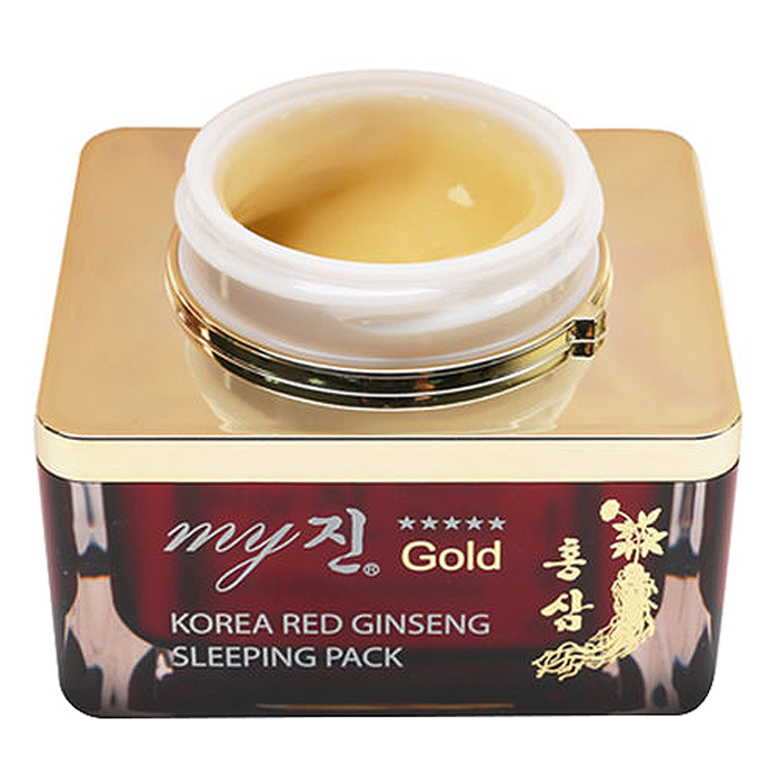 Mặt Nạ Ngủ Hồng Sâm My Jin Gold Red Ginseng Sleeping Pack 50ml