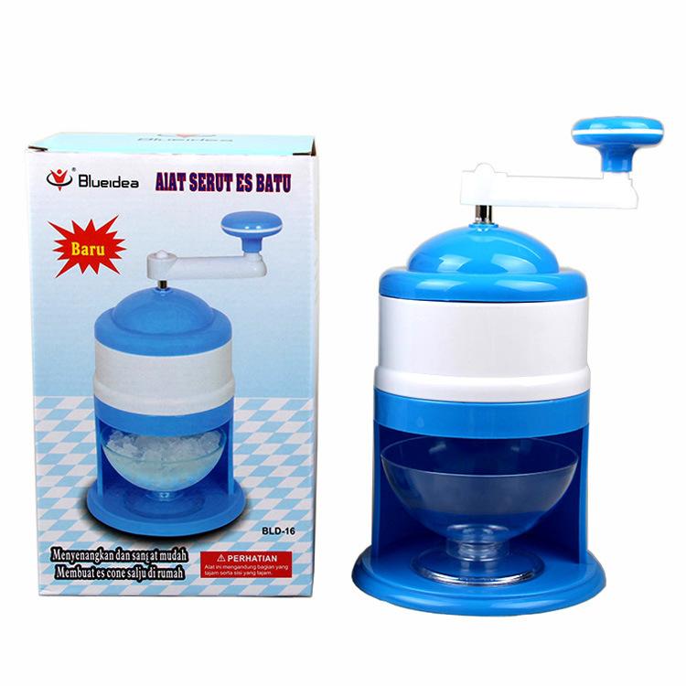 Máy Làm Đá Mini Gia Đình Máy Làm Đá Bào Bằng Tay Máy Làm Sinh Tố Đa Chức Năng Để Bàn Máy Làm Đá Vào Mùa Hè 1 Màu Xanh Dương