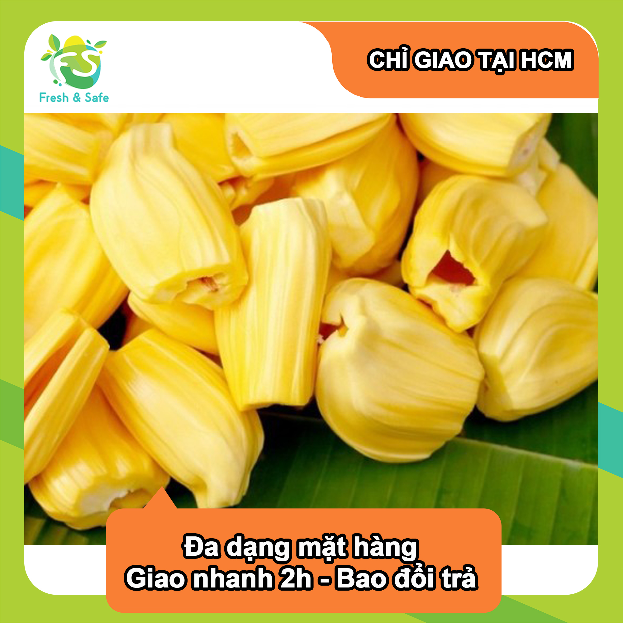 Mít Thái lột sẵn - hộp 500gr