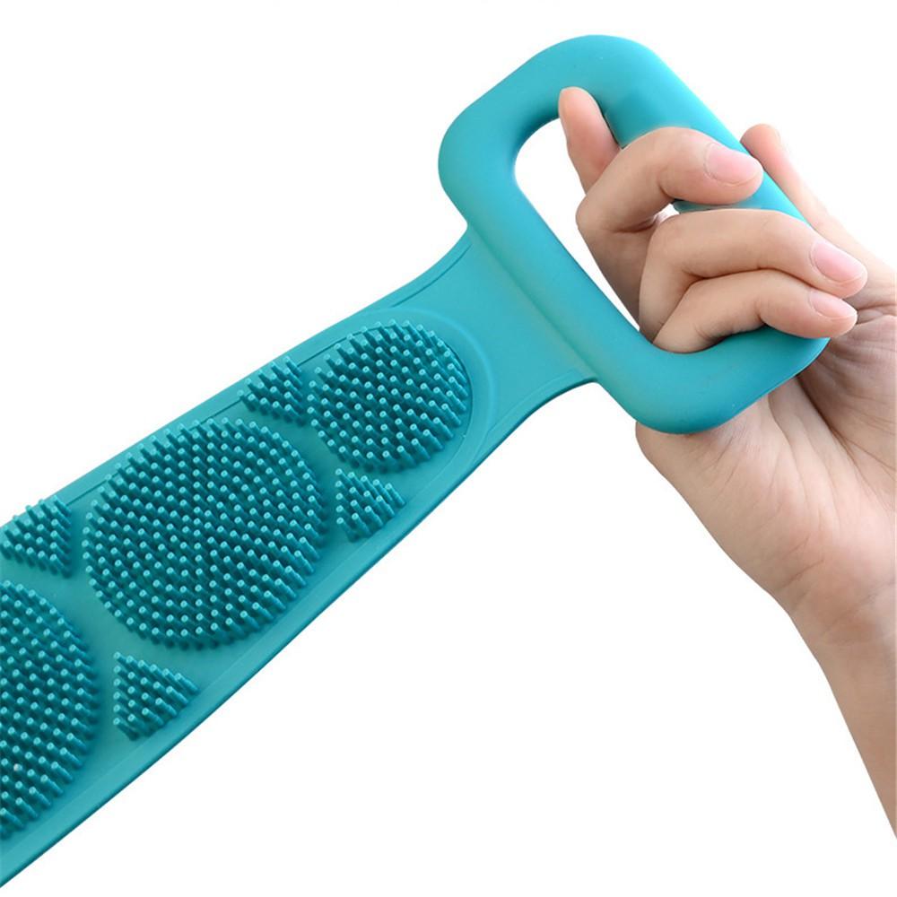 Dây Tắm Chà Lưng Silicon 2 Mặt Đa Năng
