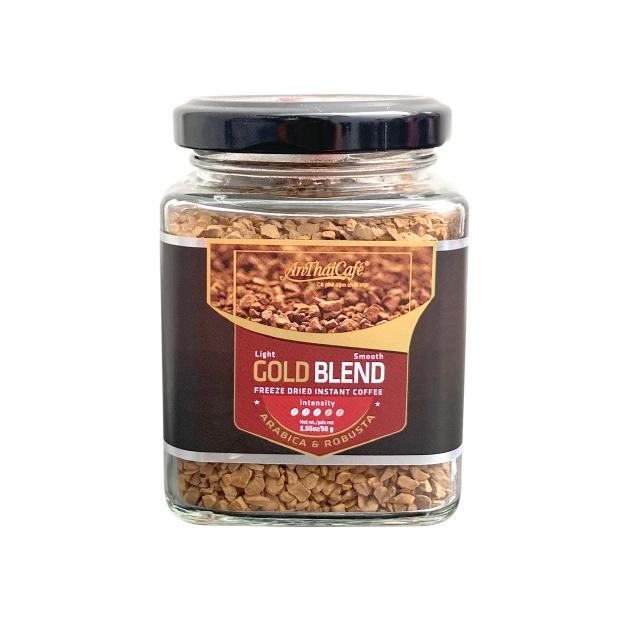 Cà Phê Hoà Tan Nguyên chất GOLD BLEND, công nghệ sấy lạnh - AnTháiCafé