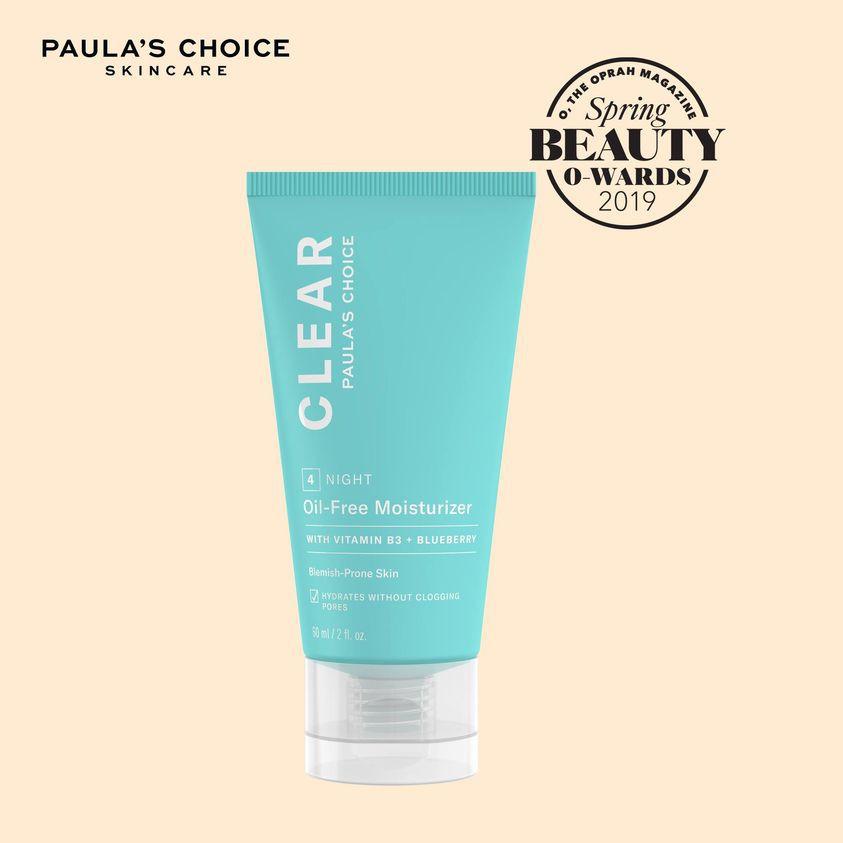 Kem dưỡng đêm không chứa dầu dành cho da mụn Paula's Choice Clear Oil - Free Moisturizer