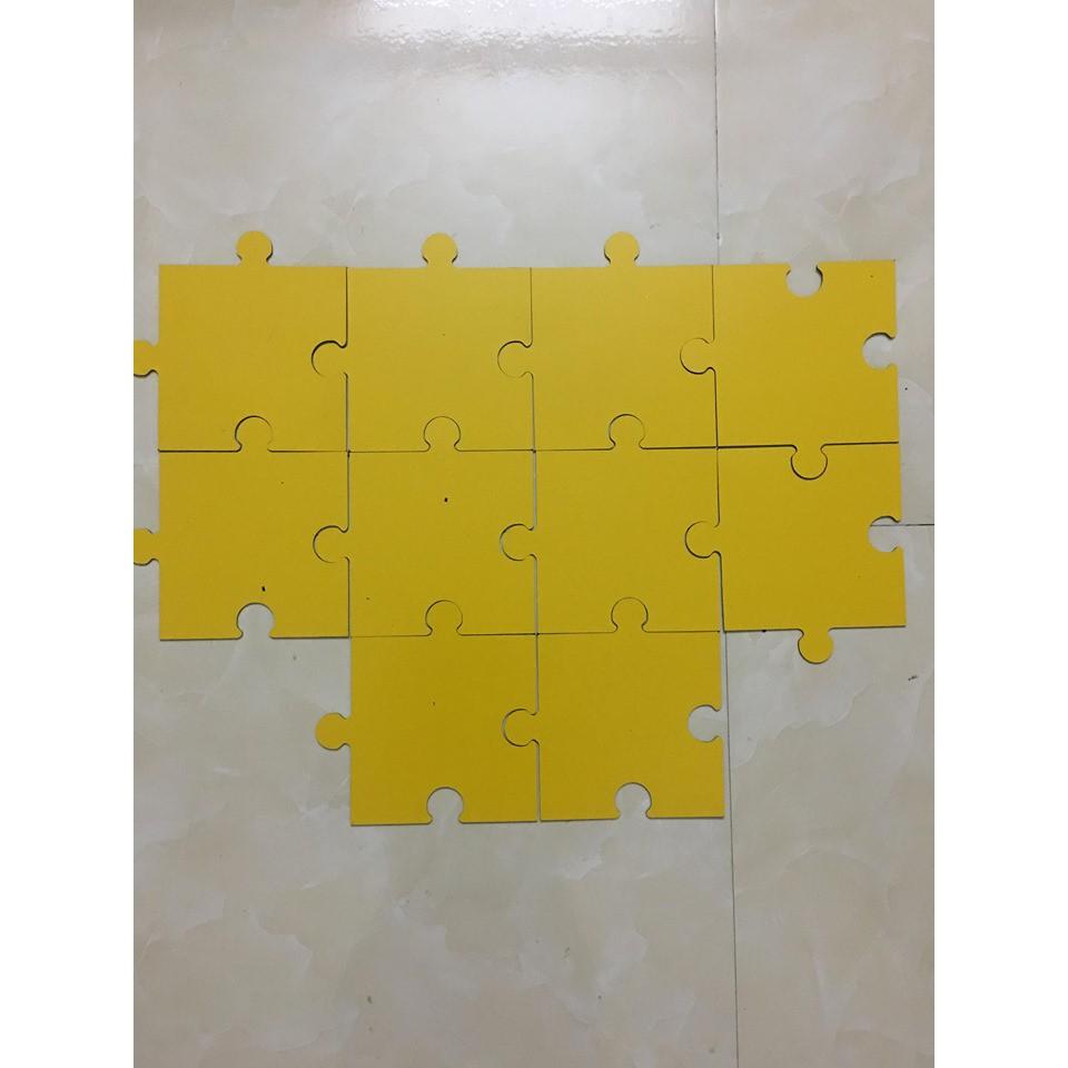 10 Miếng Puzzle Có Nam Châm Dính Bảng Game Ghép Chữ Tìm Từ