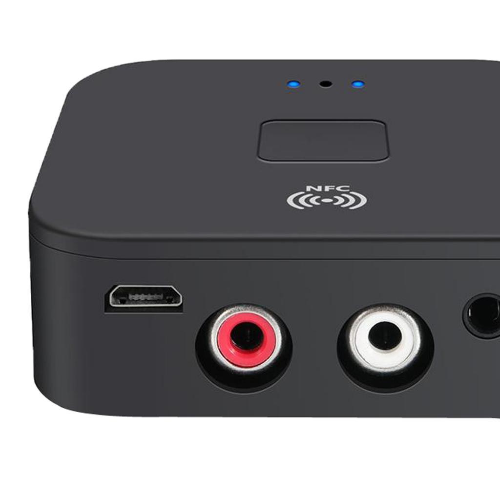 Wireless Bluetooth Receiver 2- 3.5mm Aux Audio Receiver Adaptor