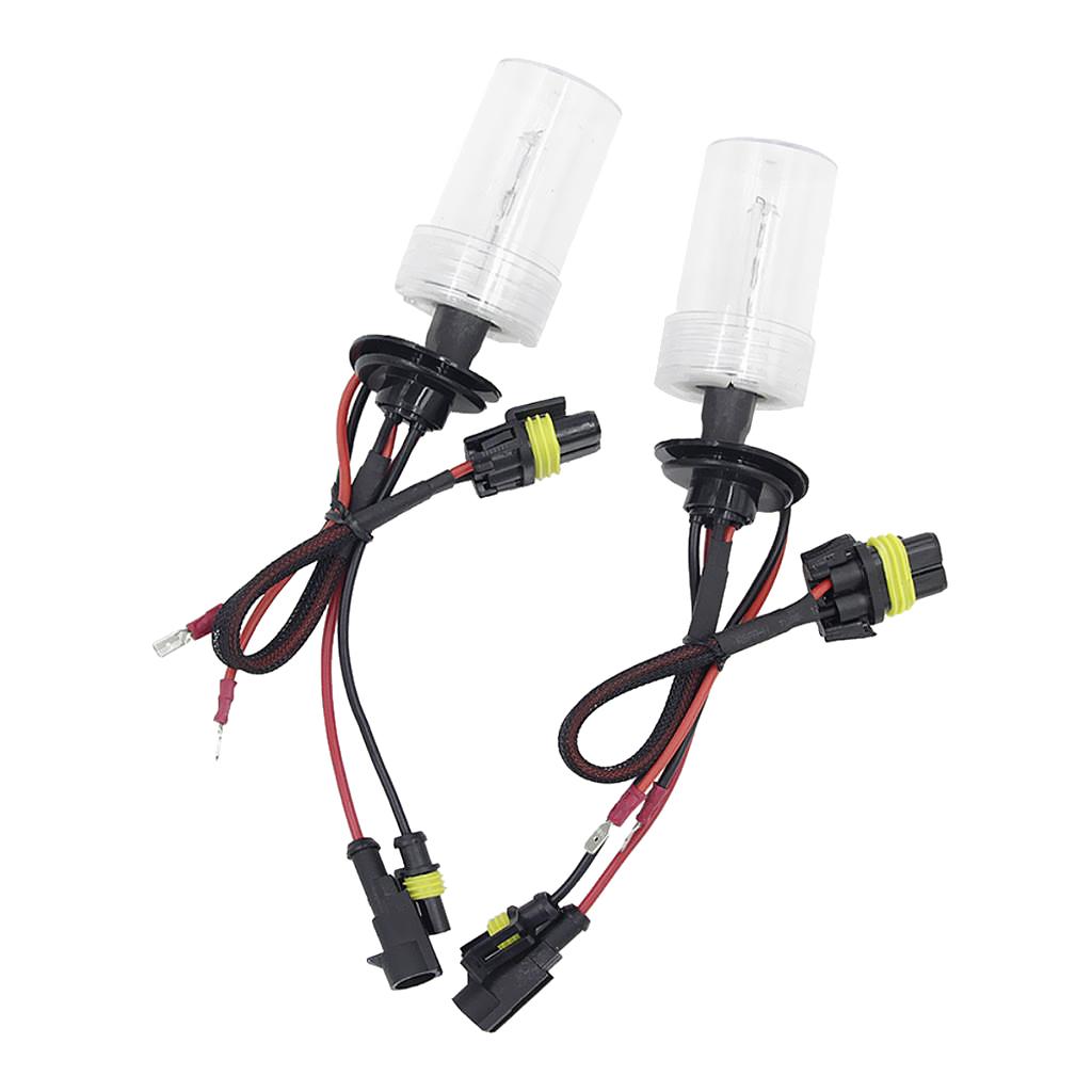 55W H1 12V DC High Power 360° Beam Angle Xenon HID Headlight Kit Set of 2