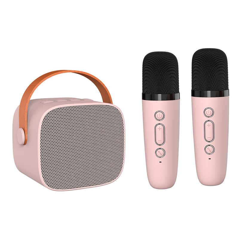 Bộ Loa bluetooth mini karaoke kèm mic KOLEAD P2 Không dây Bass cực mạnh, hỗ trợ kết nối thẻ nhớ, jack 3.5mm - Hàng chính hãng