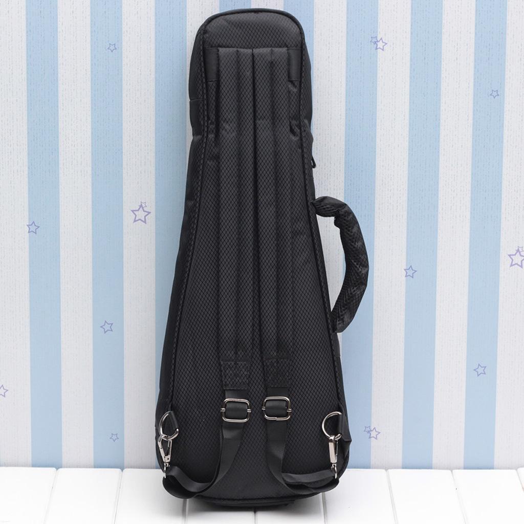 Ukulele Case Small Bass Guitar Bag Soft Cover Gig  Backpack