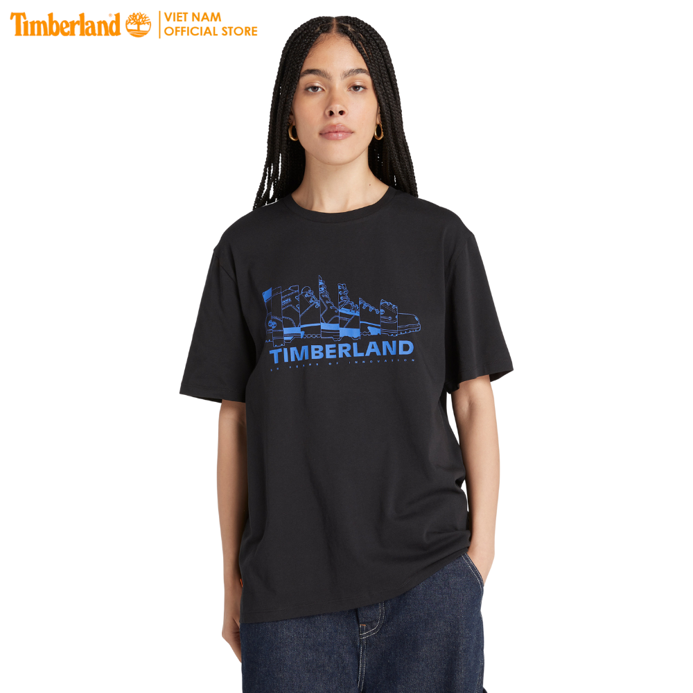 [Original] Timberland Áo Thun All Gender Front Spliced Boots Graphic Tee (Authentic) TB0A27YF01 - L