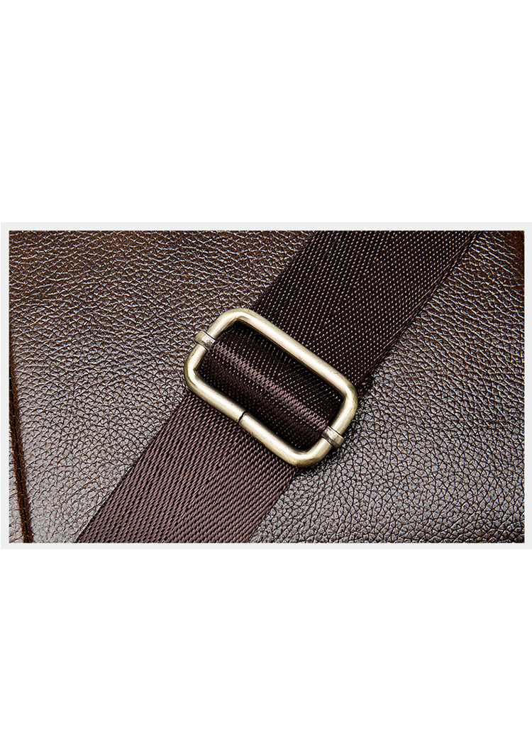 Cặp Da Nam Laptop Công Sở BHM2019 - Nâu Cà Phê (36 x 7 x 27 cm)