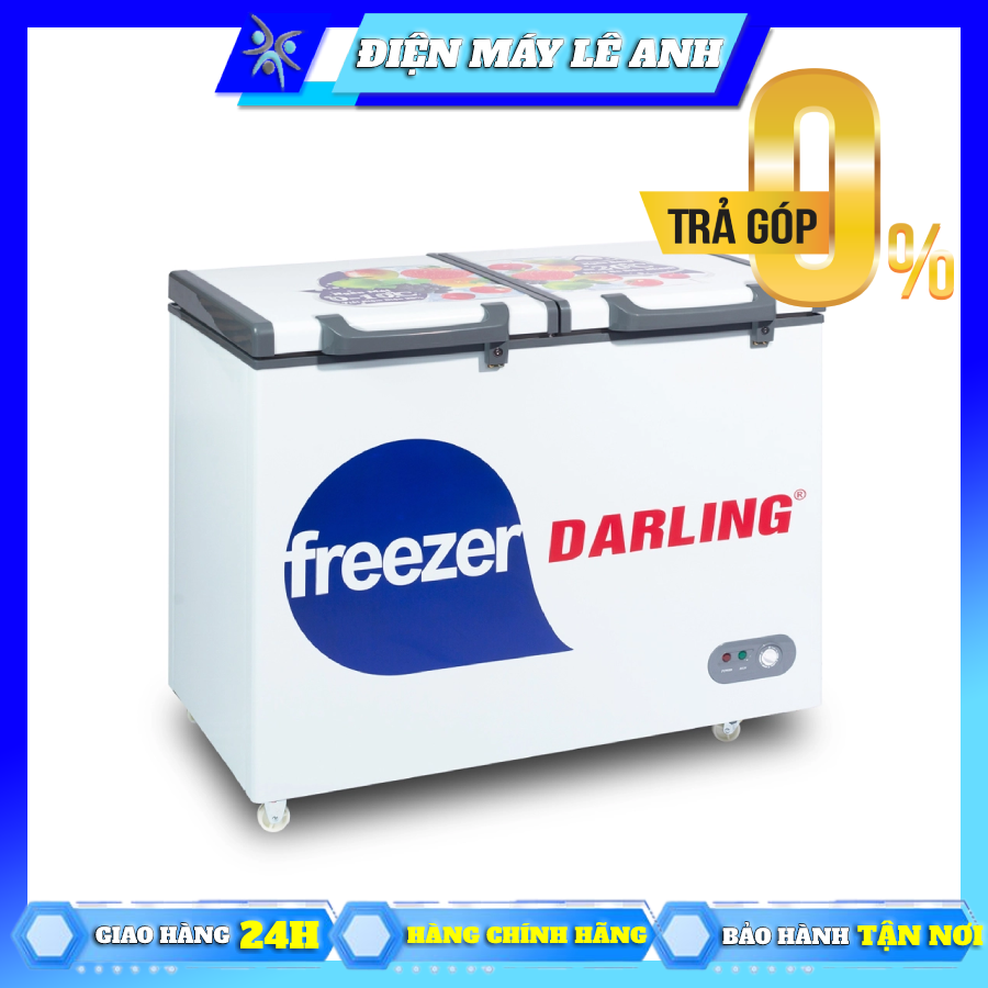 TỦ ĐÔNG MÁT DARLING 230 LÍT DMF-2999W2 - HÀNG CHÍNH HÃNG - BH 2 NĂM