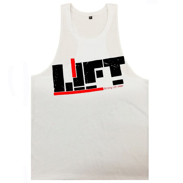 Áo Tập Gym Ba Lỗ Rộng Nách Nam Cotton SA471