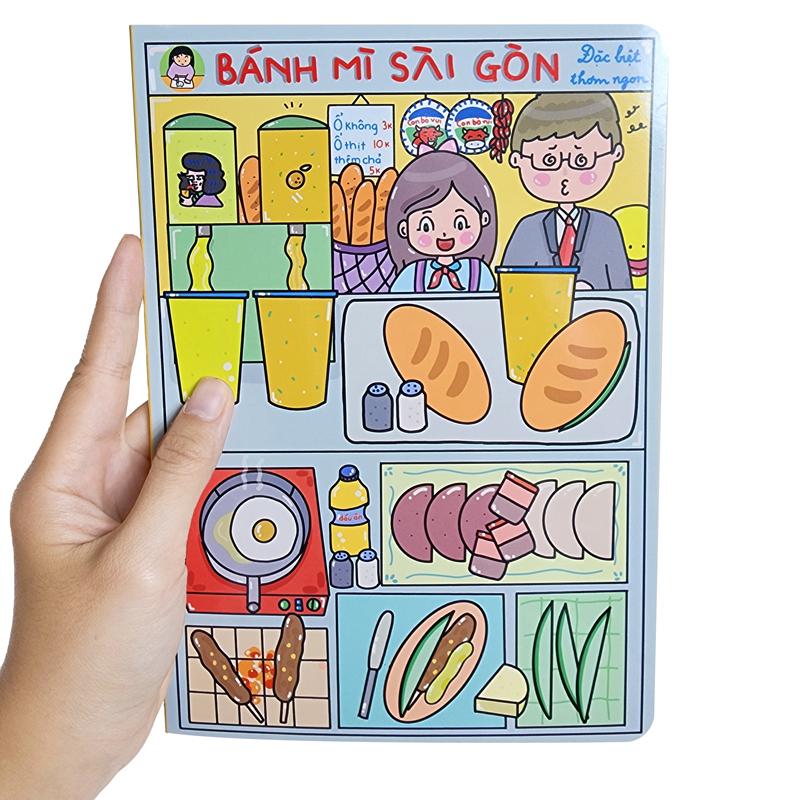 Tập Học Sinh Cô Tiên Xanh Chống Lóa - Miền Bắc - 4 Ô Ly - 48 Trang 100gsm - Bánh Mì Sài Gòn