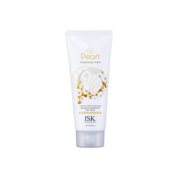 Sữa rửa mặt trắng da sạch nhờn ngọc trai ISK PEARL Hàn quốc 100ml - Hàn Quốc Chính Hãng