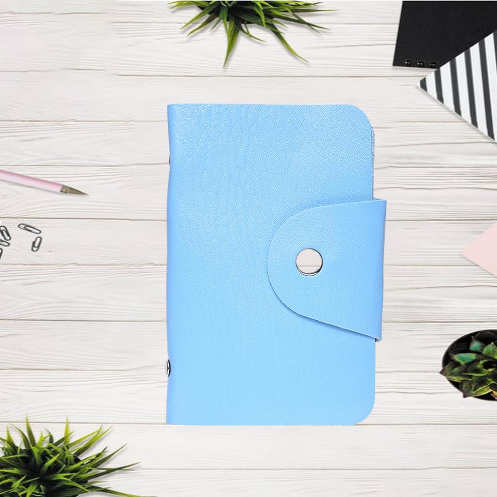 PU Leather Cards Wallet Holder Slim Wallet Card Organizer Gifts for Women Men