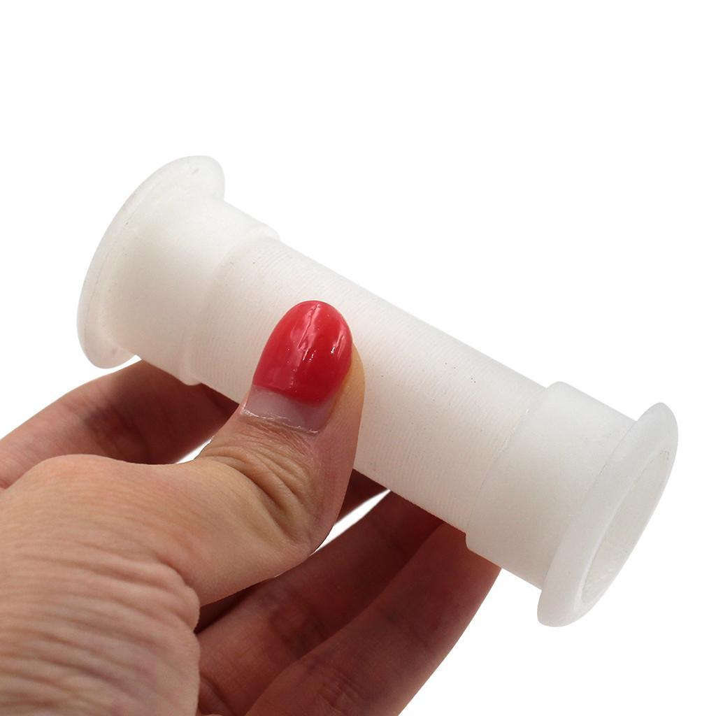 2x Thru-Hull Connector 3/4" White for Transom Motorwell Livewell or Baitwell