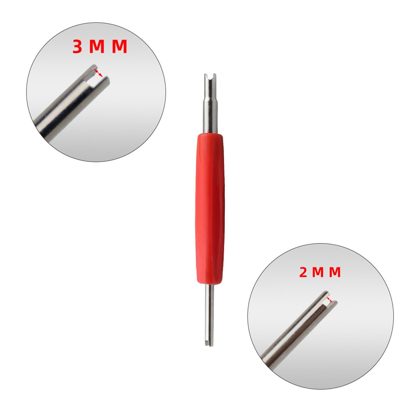 7x Tire Core Removal Tool Tire Repair Install Tool for Automotive