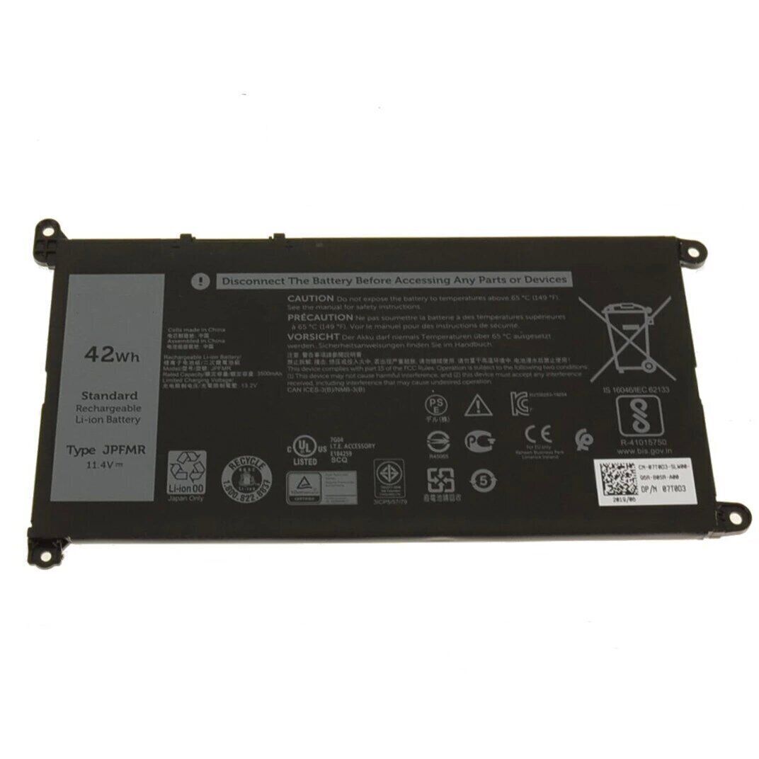 Pin Dùng Cho Laptop Dell Chromebook 3100 / 3400 42Wh 3-cell JPFMR