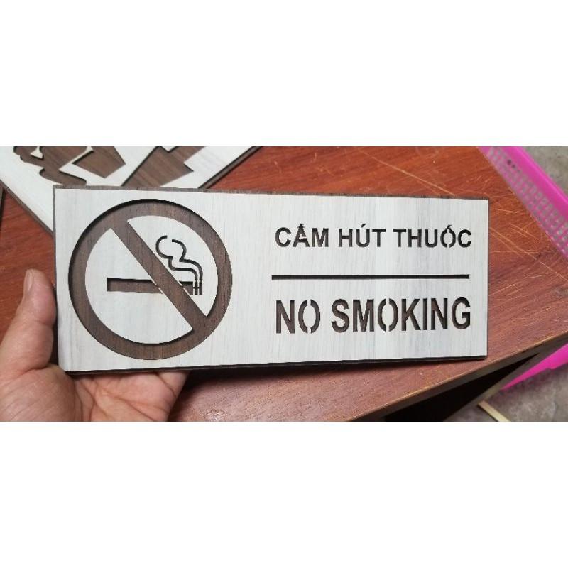 Bảng Thông Tin Cấm Hút Thuốc