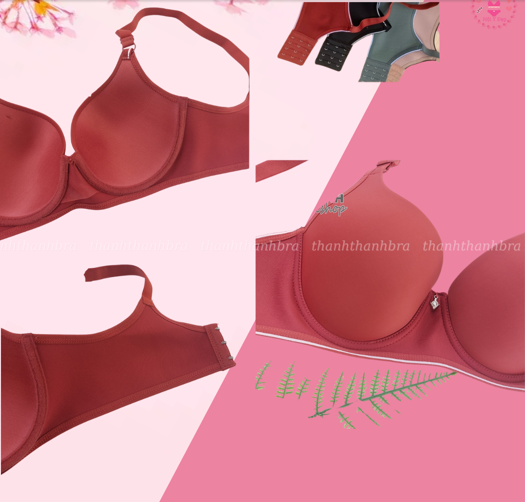 Áo lót, áo ngực Bigsize Thái Lan, mút mỏng, có gọng 2472 / 2530 Cup C-D dành cho người ngực to