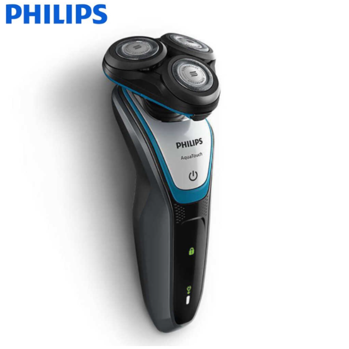 Máy Cạo Râu Khô Và Ướt Thương Hiệu Cao Cấp Philips S5070, tích hợp cả lưỡi thẳng cạo mai, sạc nhanh  (Hàng chính hãng)