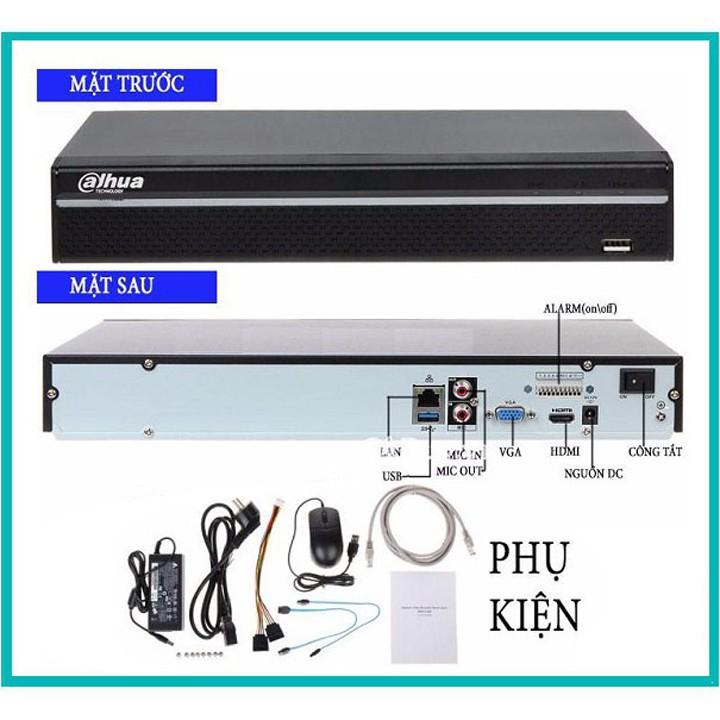 Đầu ghi hình camera 8 kênh IP DAHUA DHI-NVR4208-4KS2/L hàng chính hãng Việt Nam