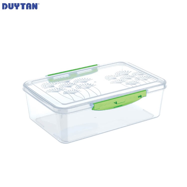 Hộp bông nhỏ nhựa Duy Tân Matsu 820ml - 05806 - Giao màu ngẫu nhiên - Hàng chính hãng