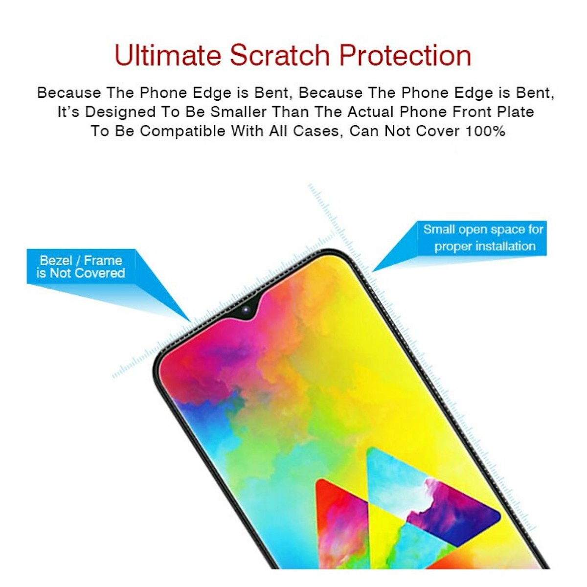 Miếng dán kính cường lực cho Samsung Galaxy A70