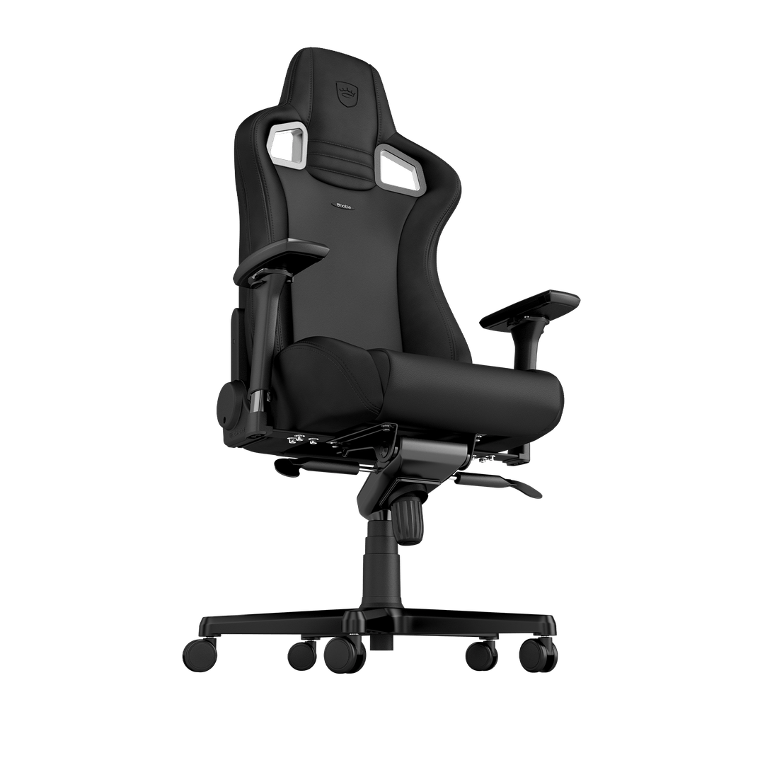 Ghế gaming cao cấp Noblechairs Epic Black Edition PU leather - Hàng chính hãng