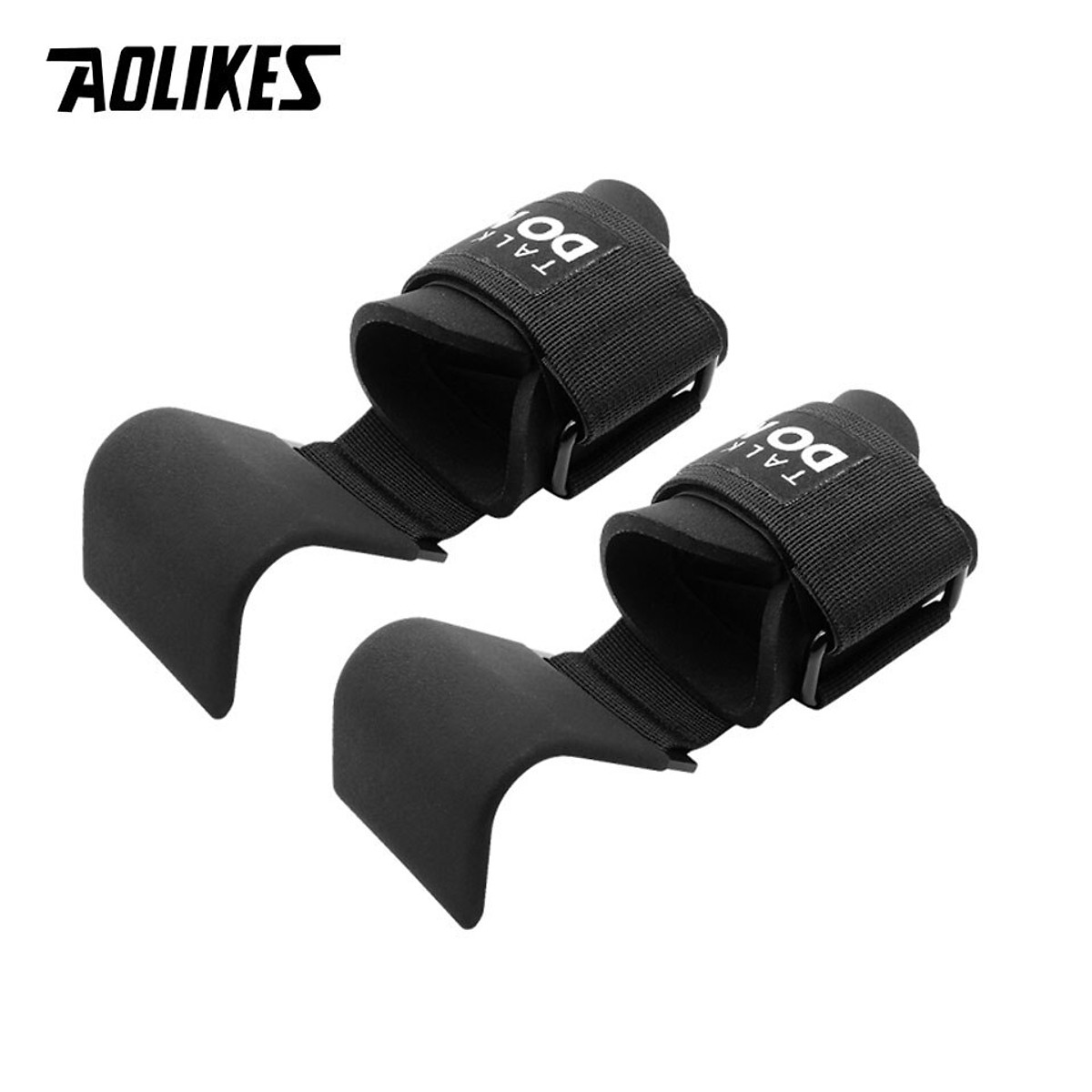 Găng Tay Có Móc Thép Nâng Tạ Weight Lifting Hook Aolikes