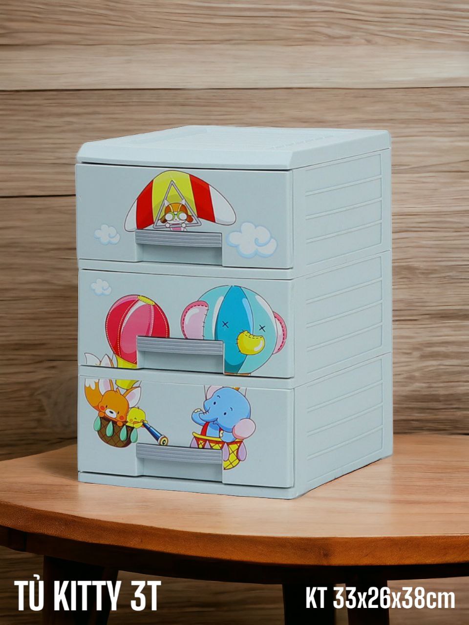 TỦ NHỰA 3 / 4 TẦNG KIT TY ĐỰNG ĐỒ ĐA NĂNG - TỦ ĐỰNG QUẦN ÁO TRẺ EM ĐỰNG TÀI LIỆU GIẤY A4 NHỎ GỌN TIỆN LỢI